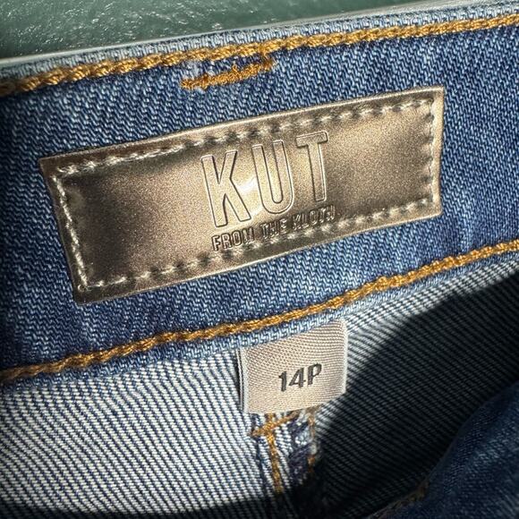 NWT Kut From The Kloth High Rise Kelsey Fab Ab Ankle Flare Jeans - Picture 6 of 8